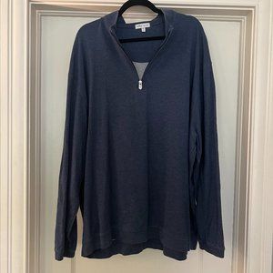 Peter Millar Quarter-Zip Pullover Men's 3XL Tall